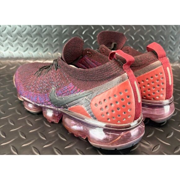 Nike Air VaporMax 942842-006 Flyknit 2 Team Red 2019 Mens sneakers Size 10 - Picture 4 of 8
